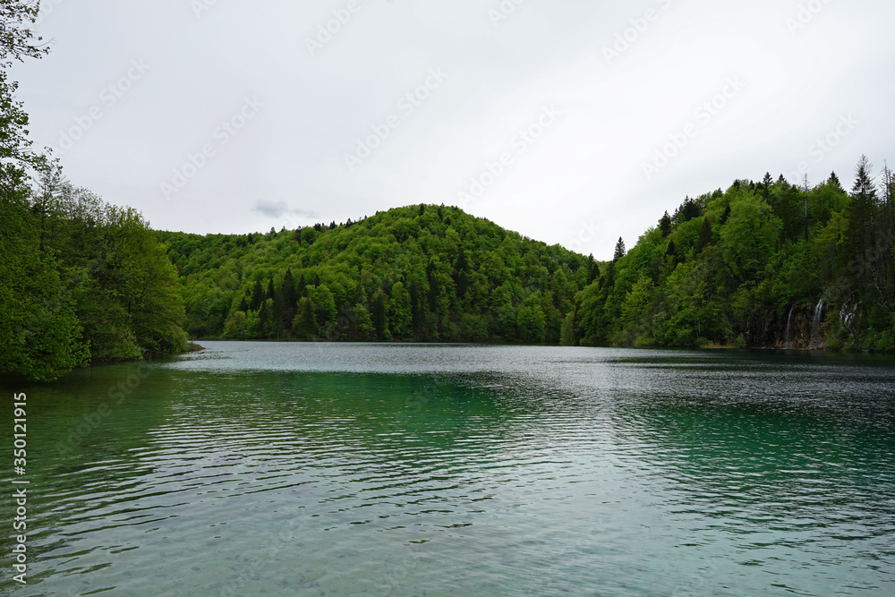 View of Kozjak Lake (Jezero) landscape, Plitvice Lakes National Park- Croatia UNESCO World Heritage View of Kozjak Lake (Jezero) landscape, Plitvice Lakes National Park- Croatia UNESCO World Heritage