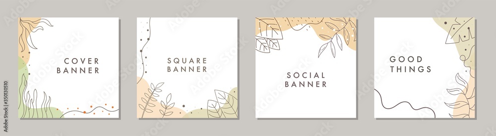Sale square banner template for social media posts, mobile apps, banners design and web/internet ads. Trendy abstract square template with colorful concept. - obrazy, fototapety, plakaty 