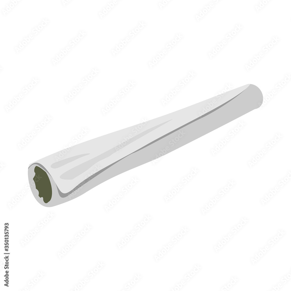 Isolated object of cigarette and drug sign. Web element of cigarette and tobacco vector icon for stock. Isolated object of cigarette and drug sign. Web element of cigarette and tobacco vector icon for stock.