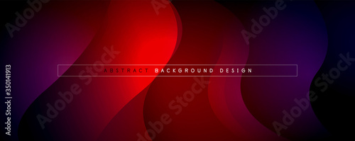 Trendy simple fluid color gradient abstract background with dynamic wave line effect. Vector Illustration For Wallpaper, Banner, Background, Card, Book Illustration, landing page