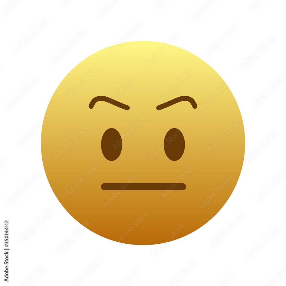 Poker face emoji isolated on white background. Neutral face emoticon symbol modern, simple, vector, icon for website design, mobile app, ui. Vector Illustration Poker face emoji isolated on white background. Neutral face emoticon symbol modern, simple, vector, icon for website design, mobile app, ui. Vector Illustration