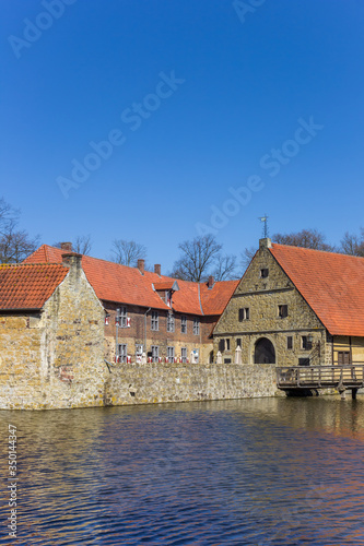 Historic buildings of the Burg Vischering in Ludinghausen, Germany photo