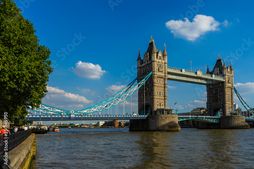 Tower Bridge in London  UK