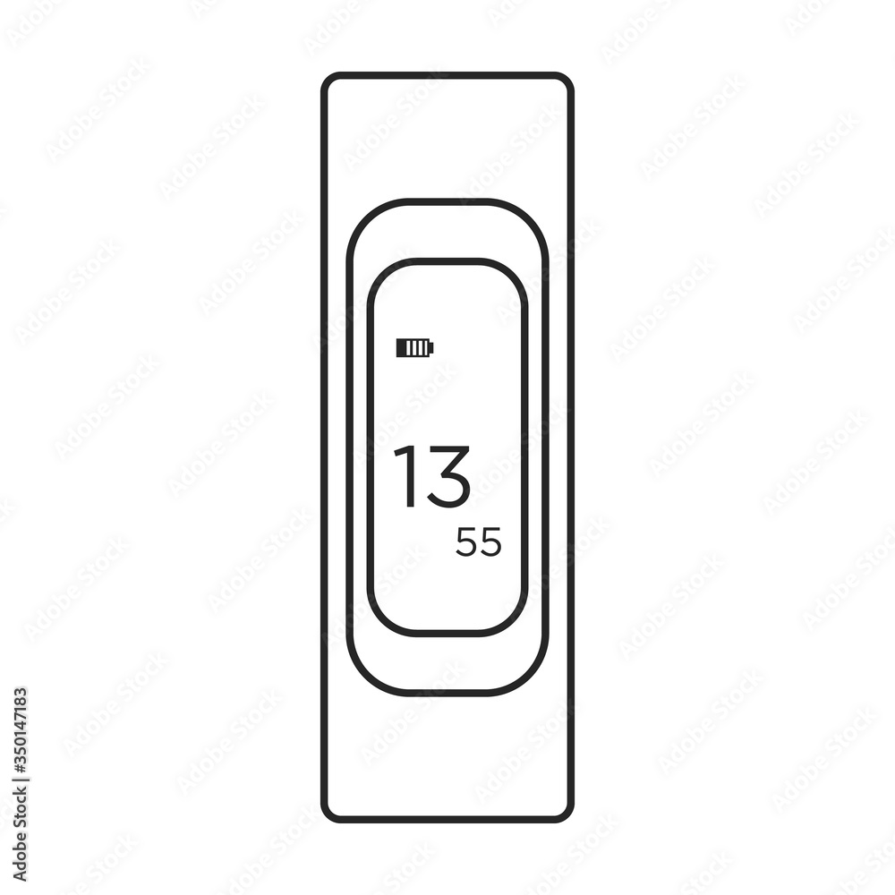 Watch wrist vector icon.Outline vector icon isolated on white background watch wrist. Watch wrist vector icon.Outline vector icon isolated on white background watch wrist.