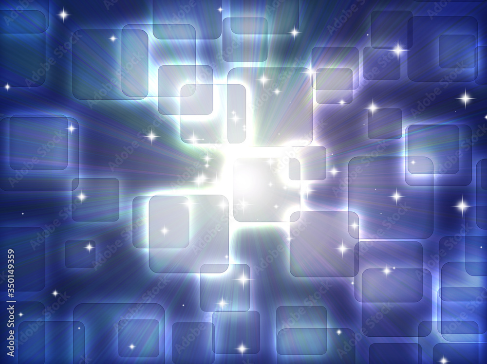 Abstract background with transparent squares. Abstract background with transparent squares.