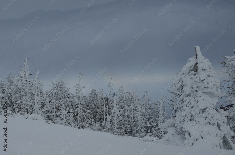 Obraz premium 雪山