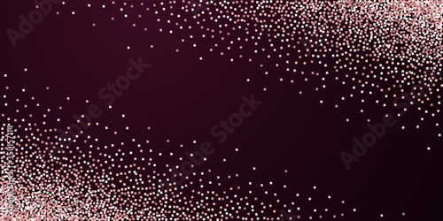 Pink gold glitter luxury sparkling confetti. Scatt