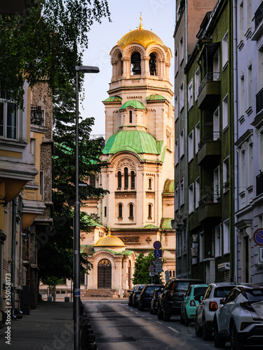 Sofia city, Bulgaria, saint Sunday, sain Alexander Nevski, necski, capital Europe low cost, low coast, tourism, Sofia Sundown, Beautiful church, cathedral 