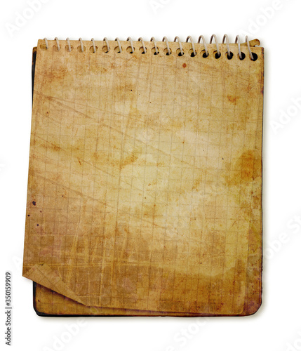 old used notebook