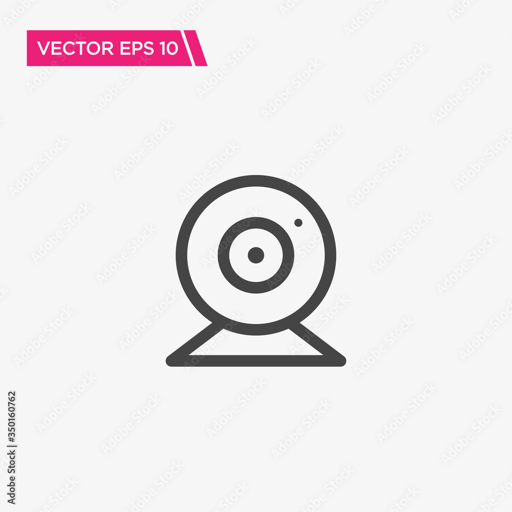 Web Cam Icon Design, Vector EPS10 Web Cam Icon Design, Vector EPS10