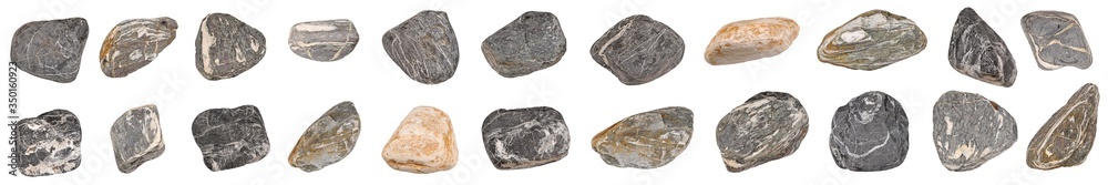 Drill bits isolated on white background