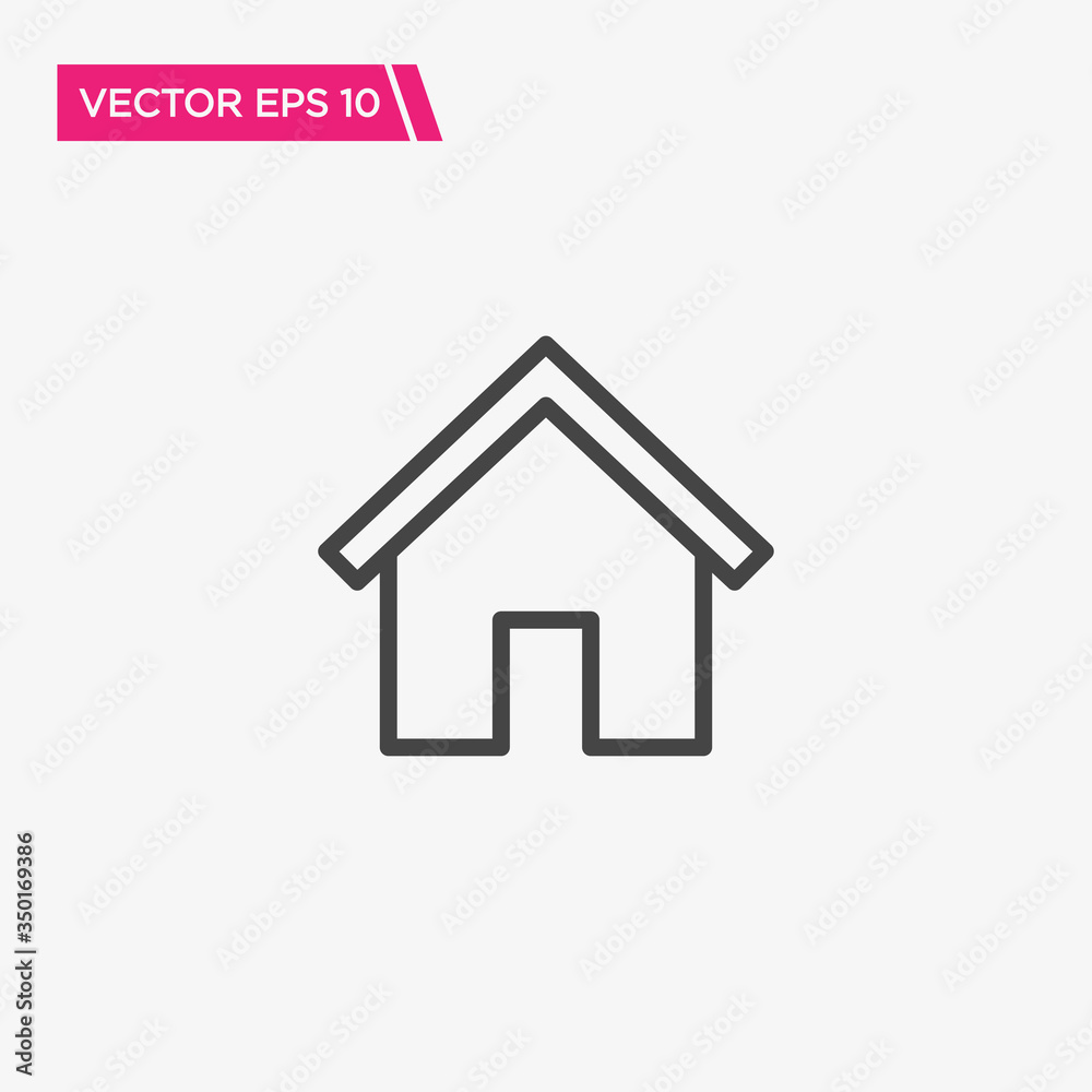 Home Icon Design, Vector EPS10 Home Icon Design, Vector EPS10