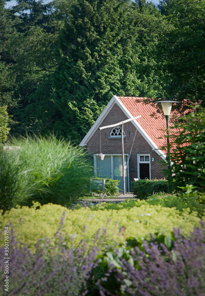 Historic Colonial House. Koloniehuisje. Maatschappij van Weldadigheid Frederiksoord Drenthe Netherlands
