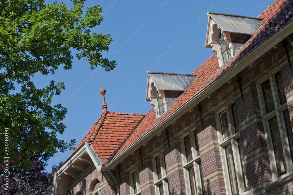 Historic postoffice. Logement. Maatschappij van Weldadigheid Frederiksoord Drenthe Netherlands