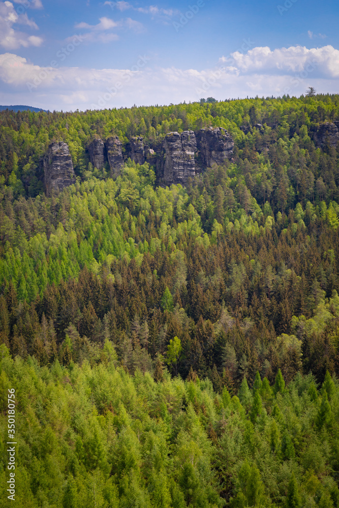 Biela valley in Saxony Grenzplatte Biela valley in Saxony Grenzplatte