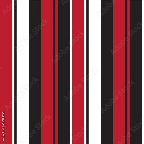 Red Stripe seamless pattern background in vertical style