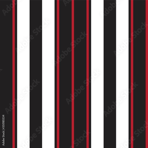 Red Stripe seamless pattern background in vertical style