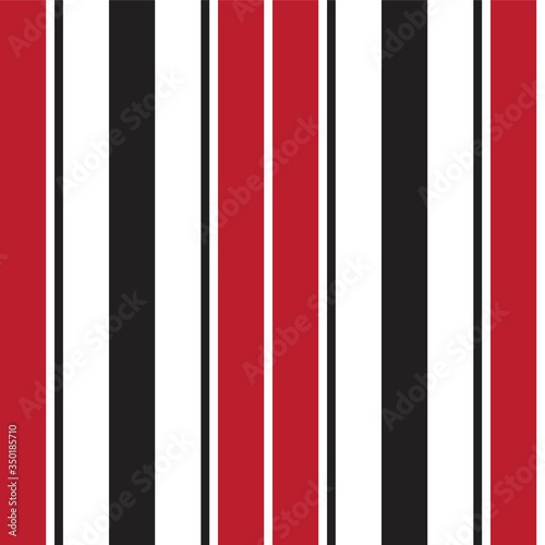 Red Stripe seamless pattern background in vertical style