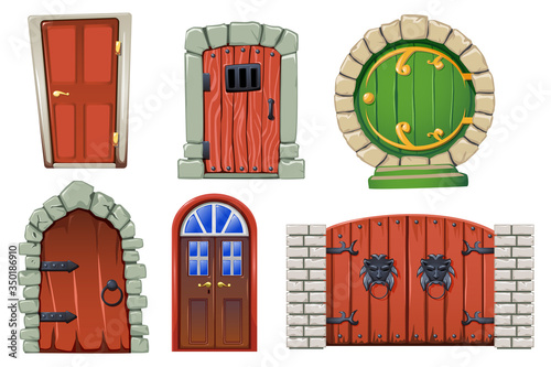 Doors Cartoon Set