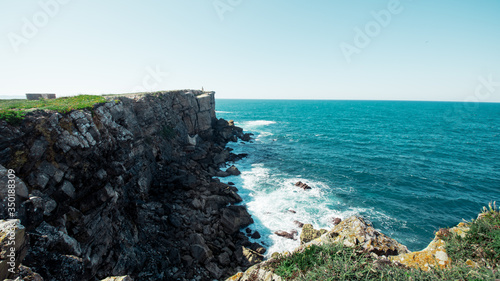 Praia de Peniche. Penhasco