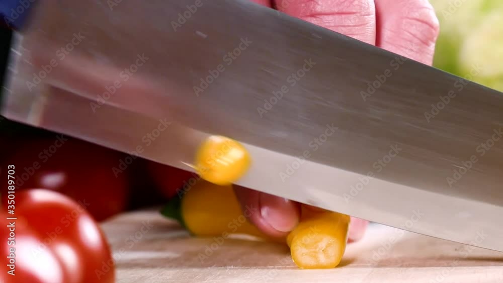Chili schneiden