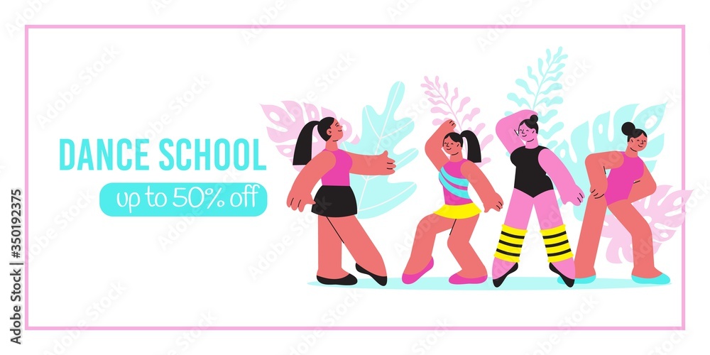 Dance School Banner Dance School Banner