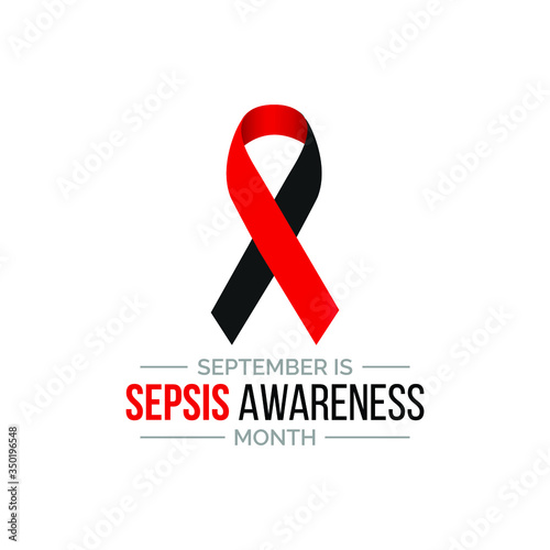 Vector illustration on the theme of Sepsis awareness month observed each year during September.