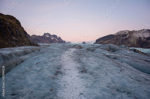 Glacier In The Jökulsárlón National Park