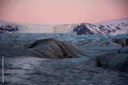 Glacier In The Jökulsárlón National Park
