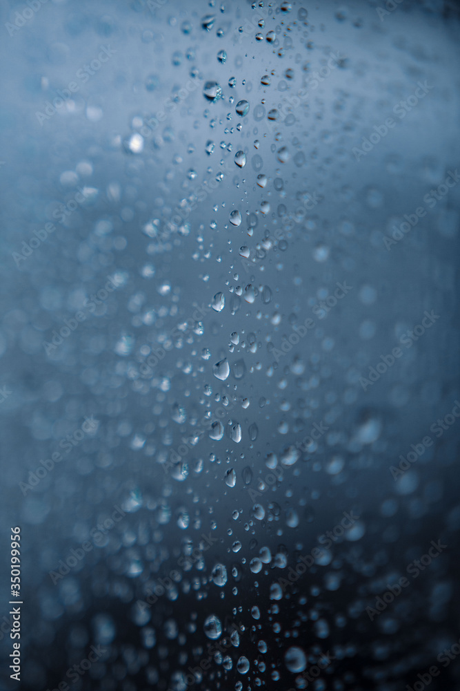 Droplets on window Droplets on window