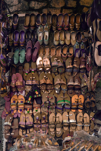 Indian shoe shop