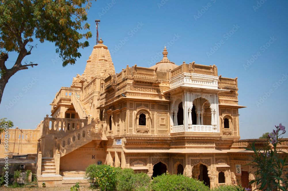 Baba Ramdev ji temple or Mandir,  Jaisalmer, Rajasthan, India