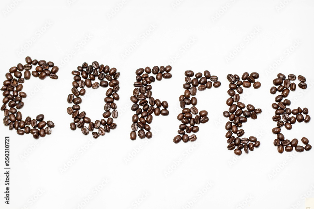 Coffee Beans isolated on white background. Coffee Beans isolated on white background.