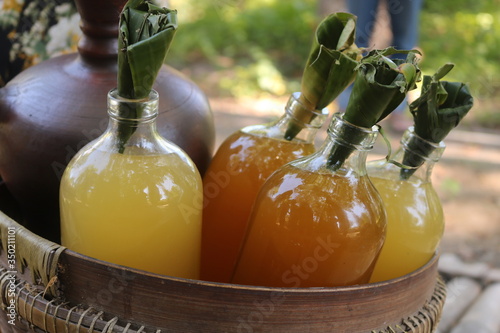 Jamu (old spelling Djamu) is a traditional medicine from Indonesia. It is predominantly a herbal medicine made from natural materials, such as roots, bark, flowers, seeds, leaves and fJamu (old spelli photo