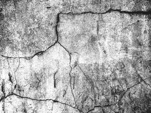 Distressed overlay texture of cracked concrete, plaster, cement. grunge background.