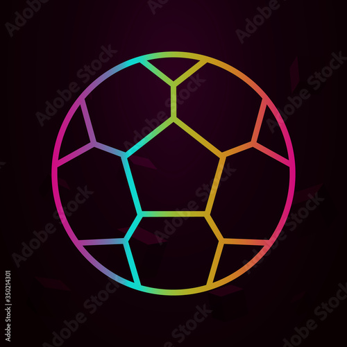 Soccer, Holland nolan icon Simple thin line, outline vector of Holland icons for ui and ux, website or mobile application