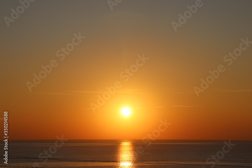 Sunset over the sea © Sarp