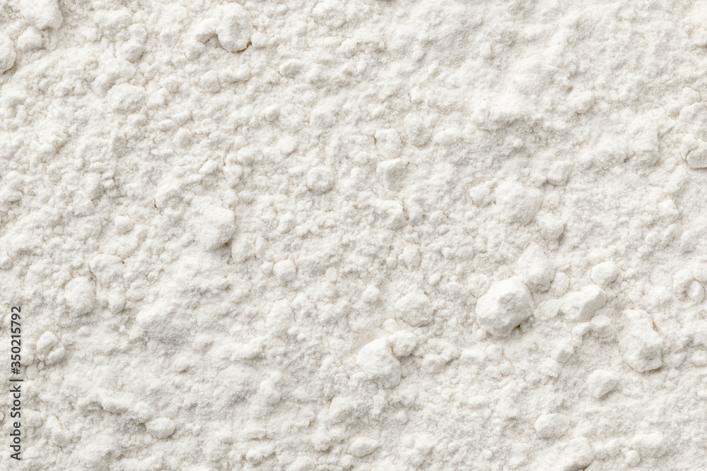 White wheat flour close up White wheat flour close up
