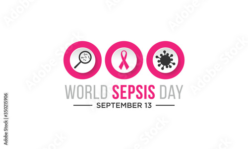 Vector illustration on the theme of World Sepsis day observed each year on September 13th across the globe.