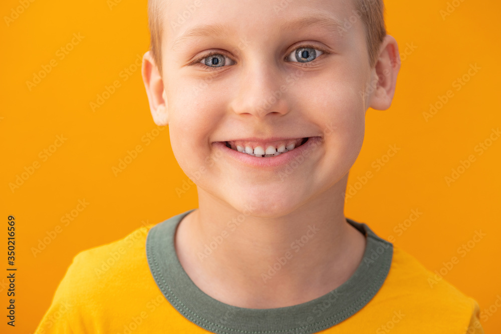 Portrait of a smiling boy Portrait of a smiling boy