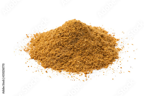 Heap of Indian masala powder