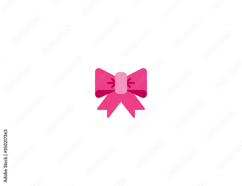 Premium Vector  Cute pink ribbon bow vector cool