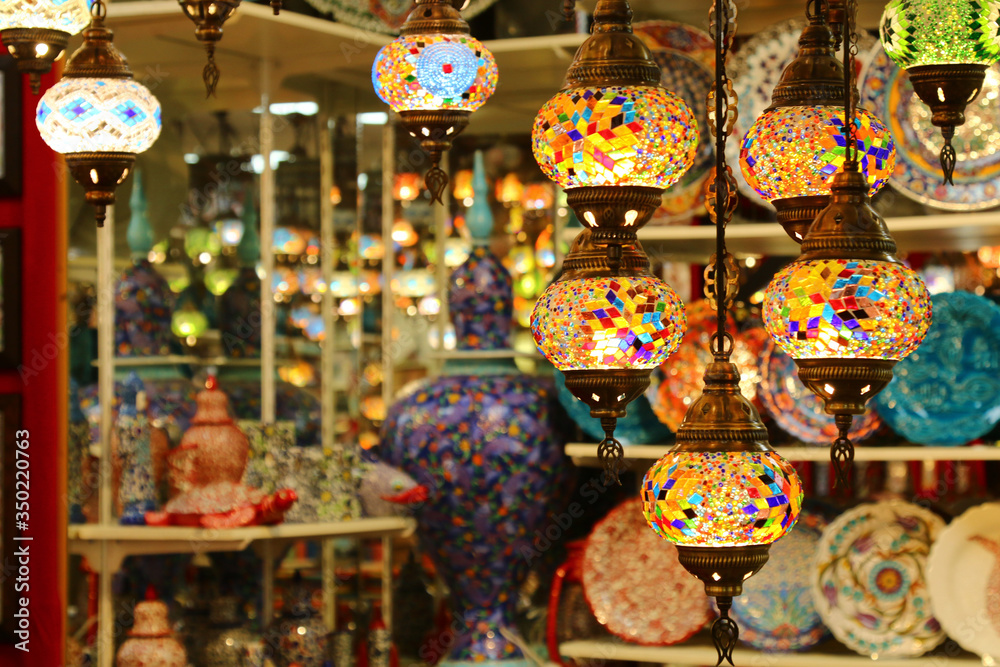 Traditional Turkish candles - Istanbul - lighting bulbs