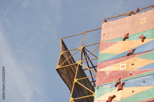 construction site of a building