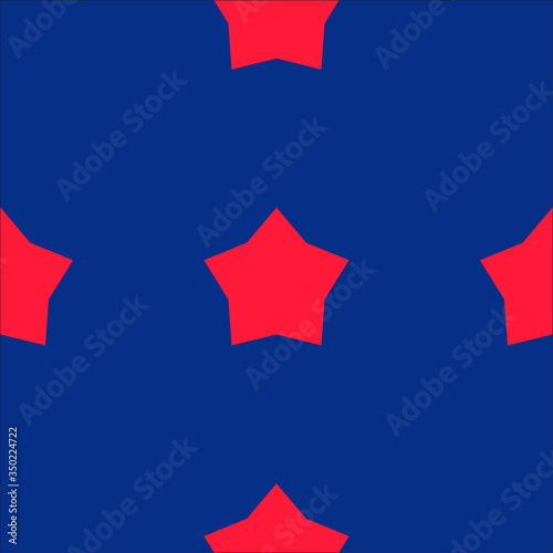 Kids colorful seamless star usa pattern. Cute Baby pattern design. Suitable for childrens fashion, summer, spring collections of textiles, scrapbooking paper, packaging, templates invitations. Vector