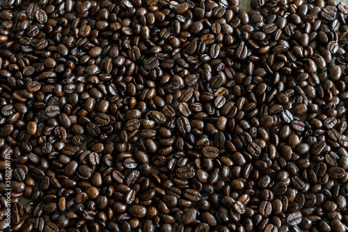 coffee beans background