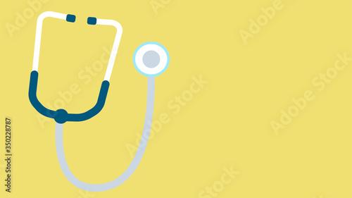medical stethoscope, 聴診器、医療、背景イメージ