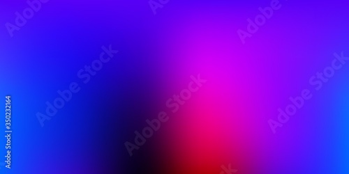 Dark Blue, Red vector abstract blur drawing.