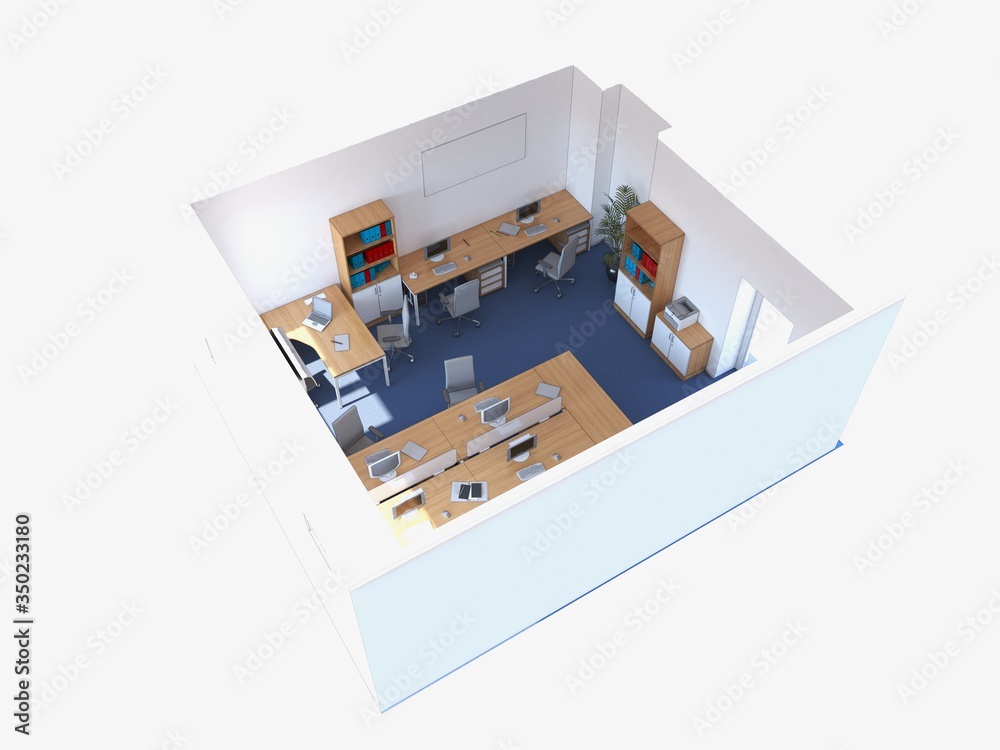 office, interior visualization, 3D illustration
office, interior visualization, 3D illustration