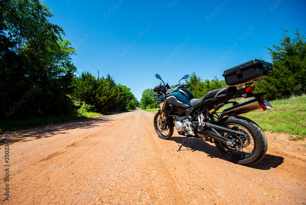 motorcycle on the road